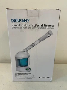 Denfany Nano Ion Hot Mist Gesichtsdampfer ausziehbarer Arm 360° drehbar KD2328B - Bild 1 von 7