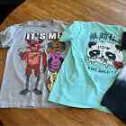4 Boys Short Sleeve Graphic Tee Shirts Riot Society Champion 5 Nights Freddy’s L