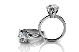 1.00 Carat Diamond Engagement Round Cut Solitaire Ring GIA Certified Platinum - Picture 1 of 1