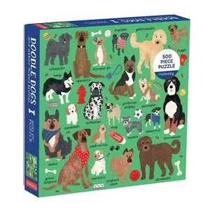Doodle Dogs & Other Mixed Breeds 500 Piece Jigsaw Puzzle Mudpuppy New - Picture 1 of 2