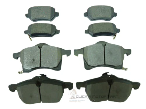 VAUXHALL ZAFIRA MK2 1.9 CDTi 2005-2010 FRONT AND REAR BRAKE DISC PADS NEW SET - Image 1 of 1