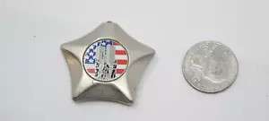 9/11 Rescue Firefighters Award Star Metal Medal Uniform ? Enamel Trade Center  - Picture 1 of 6