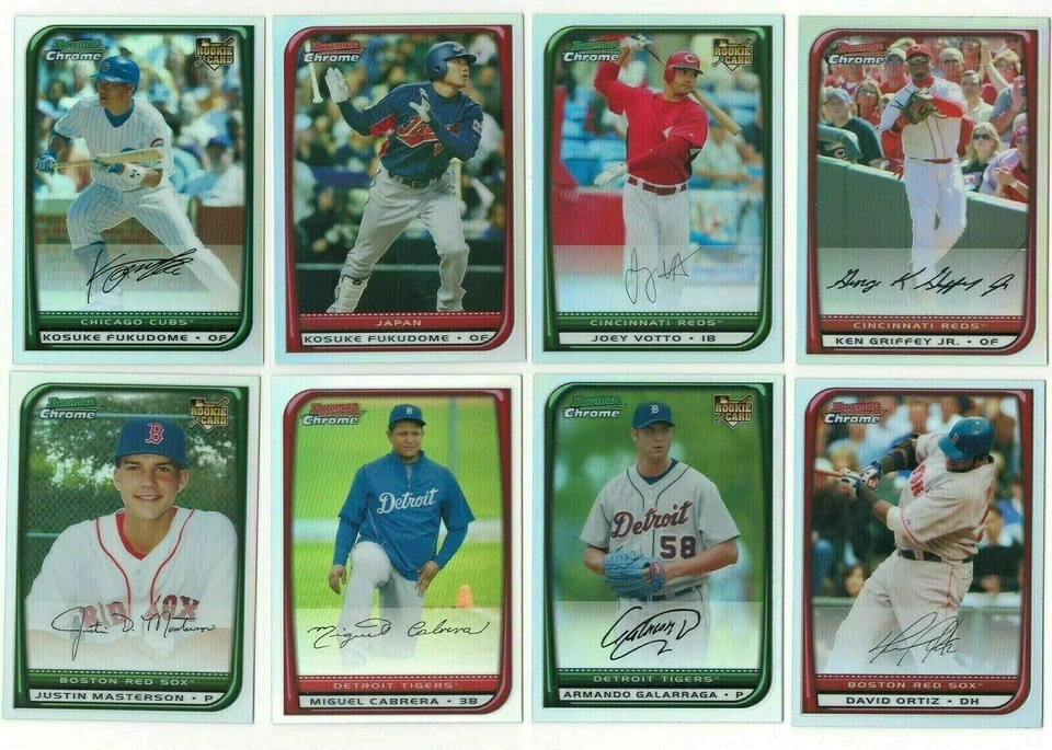 2008 Bowman Chrome REFRACTOR Parallel Single Cards #88-133 Rookie Logo RC Ref 08 - Image 1 of 1
