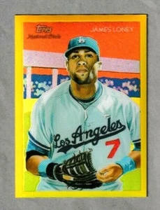 Topps 2010 cromo National Chicle Gold refractor Loney/50 - Imagen 1 de 2