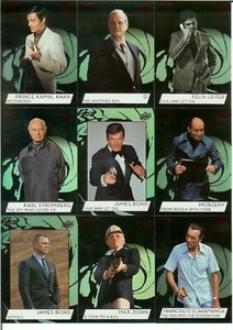 2019 Upper Deck 007 James Bond Rainbow Foil Singles Rare SSP Cards You Pick