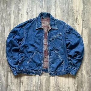 Chaqueta de Trabajo Vintage Años 50 Key Imperial Denim Sanforizada Talla Pequeña - Imagen 1 de 5