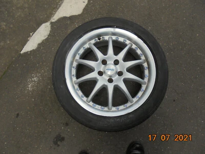 Komplettrad 205/50R17 89V Felge 7Jx17H2 ET40 ALUTEC Ford Mondeo MK3 2000-2007 - Bild 1 von 4