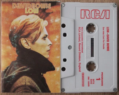 DAVID BOWIE - LOW (RCA INTK5065) 1980s UK CASSETTE TAPE REISSUE *READ* - Image 1 of 4