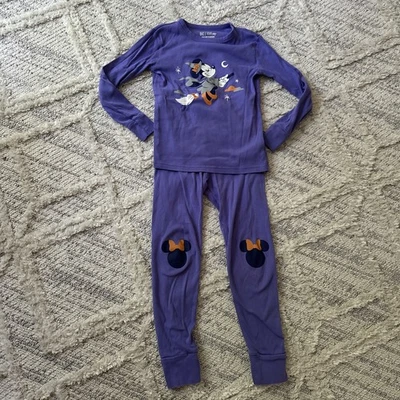 Gap Kids Disney Halloween Girls Pajamas Minnie Mouse Witch Purple Size 8  - Image 1 of 4