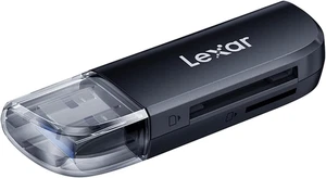 Lexar Dual Slot USB-A Reader, USB 3.2 Gen 1 up to 104Mb/S, USB-A for Sd/Microsd/ - Picture 1 of 12