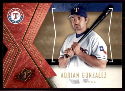 2005 SPX #4 Adrian Gonzalez Texas Rangers - Image 1 of 2