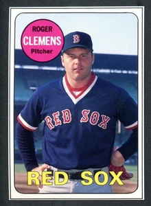 1990 Baseball Cards Magazine Repli-Cards #BC56 Roger Clemens Red Sox #56  Boston - Picture 1 of 2