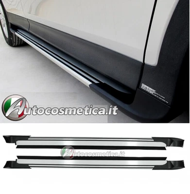 ESTRIBOS LATERALES ESCALONES BARRAS MINIFALDAS ALUMINIO PARA TOYOTA RAV4... - Imagen 1 de 4