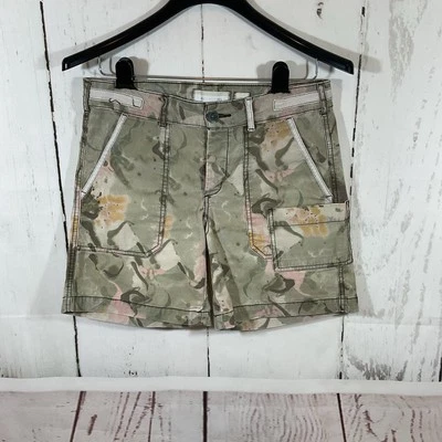 Pantalones Cortos Anthropologie Hei Hei Wanderer Mujer 27 Camuflaje Botón Mosca Gorpcore Grunge Foto 1 de 4