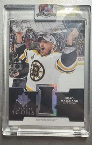 2018-19 Upper Deck Ultimate Collection Icons Brad Marchand #UI-BM Bruins 🐻 - Picture 1 of 2