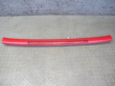 93-97 HONDA DEL SOL REAR UPPER ROOF TRIM GARNISH PANEL RED W 3RD BRAKE LIGHT OEM - Image 1 of 4