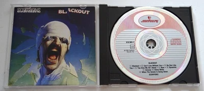 SCORPIONS - Blackout CD Mercury 818 885-2 Early Pressing West Germany Atomic — 第 1/4 张图片