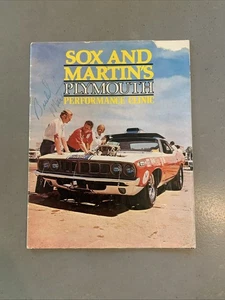 1971 MOPAR HEMI Bobby Martin Autographed Plymouth Performance Clinic PROGRAM - Picture 1 of 14