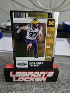 2022 Panini Chronicles DPs - Contenders Optic #18 Aidan Hutchinson (RC) - Lions - Picture 1 of 2