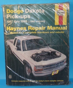 Paper Back Haynes Repair Manual #30020 Dodge Dakota Pickup 87-96 Truck - Bild 1 von 4