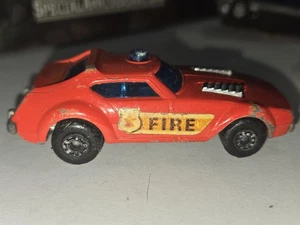 Vintage Matchbox Lesney Superfast 1976 #64 FIRE CHIEF Car Made in England - Picture 1 of 6