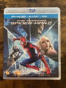 THE AMAZING SPIDER-MAN 2, BLU RAY 3D, BLU RAY NO DVD - Picture 1 of 2