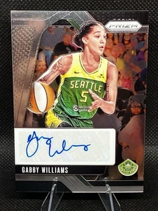 2024 Prizm WNBA Gabby Williams Signatures Autograph No. SG-GW | Seattle Storm - Picture 1 of 3
