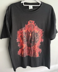 Vintage Street Fighter T-Shirt L schwarz Gouki Akuma Capcom Grafik Tee Erwachsene S/S - Bild 1 von 7