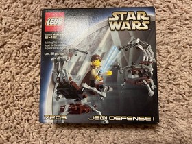LEGO Star Wars: Jedi Defense I (7203) - New Sealed Vintage 2/2