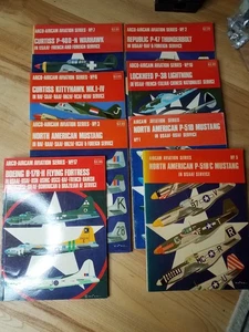 Arco-Aircam Aviation Lot American Mustang Warhawk Thunderbolt B-17 Lightning - Picture 1 of 1