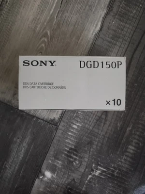 Sony DGD150P DDS-4 Datenkassette Data Cartridge 20GB / 40GB Neu OVP 10x - Bild 1 von 4