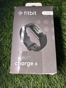 Fitbit Charge 6 Fitnesstracker Smartwatch - Schwarz - GA05183NA - OPEN BOX - Bild 1 von 3