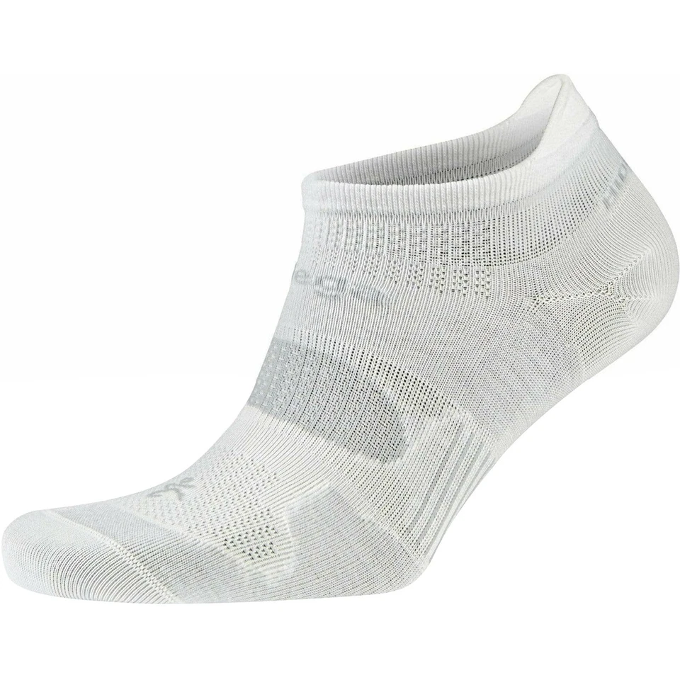 Balega Hidden Dry 2 Second Skin No Show Running Socks - White - Image 1 of 1