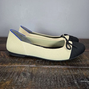 Rothys The Ballerinas flache Schleife Damen 5 flache Slipper Ballerinas braun - Bild 1 von 11