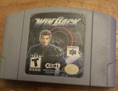 Winback Covert Operation (Nintendo 64) TESTED Authentic WORKS N64 - Image 1 of 4