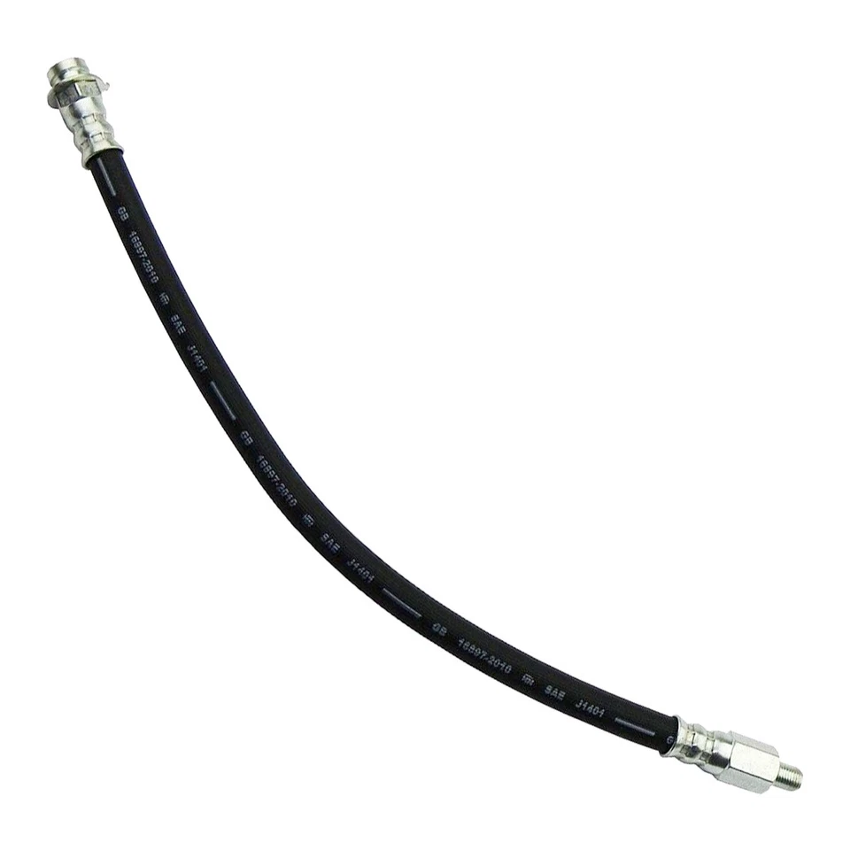 Manguera flexible de goma de freno delantero Ford T-Bird 58-64 con extremos chapados en zinc H665 Foto 1 de 4