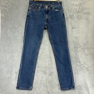 Levis 511 Jeans Mens W30 L32 Slim Fit Straight Blue Stretch Denim - Picture 1 of 11