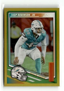 Chop Robinson 2025 Panini Score Football Gold Zone 36/50 [yyh10 - Bild 1 von 2
