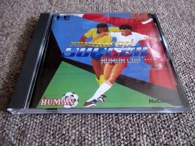 PC Engine Soft Hu Card Formation Soccer Human Cup 90 Limited Edition Rare Vintag