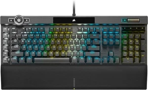 Corsair K100 RGB Optical-Mechanical Keyboard. UK layout - Picture 1 of 4