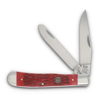 Hen & Rooster 4.25" Red Pick Bone Trapper 4116GS HRI312RPB Foto 1 de 4