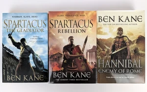 Spartacus : The Gladiator / Rebellion / Hannibal Enemy of Rome by Ben Kane - Picture 1 of 16