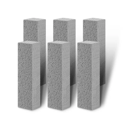 6 Piedra pómez Inodoro Limpieza Cuenco Palo Limpiador Fregadero Bañera Piscina Ducha Parrilla Foto 1 de 4