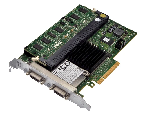 Dell PowerEdgeRC 6/E 512MB SAS Raid Controller PCIe Card DP/N: J155F - Image 1 of 1