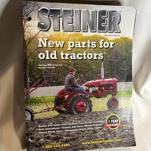 Steiner Tractor New Parts For Old Tractor Parts Book John Deere White / Oliver - Picture 1 of 20