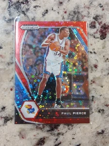 2021-22 Panini Prizm Draft Picks - Paul Pierce #89 Red Disco Prizm Kansas - Picture 1 of 2