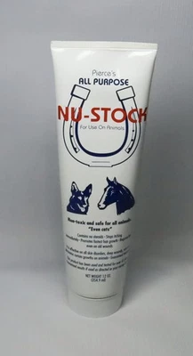 Pierce's Nu-Stock Wound Cream 12 oz For Animals - Dogs, Horses, Cattle, Cats - Image 1 of 4
