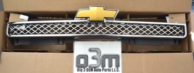 2007-2014 Chevrolet Tahoe Suburban Front Upper Chrome Grille w/ emblem new OEM - Image 1 of 4