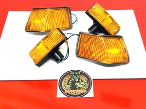 JUEGO INDICADOR DE LENTES NARANJA DELANTERA Y TRASERA VESPA PX T5 LML STAR DE 4 - Imagen 1 de 5