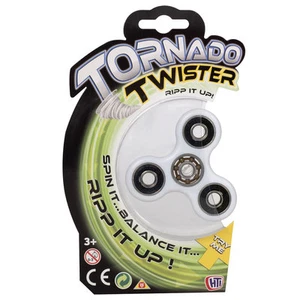 Tornado Twister Finger Fidget Spinners, Toys & Games, White - Picture 1 of 2